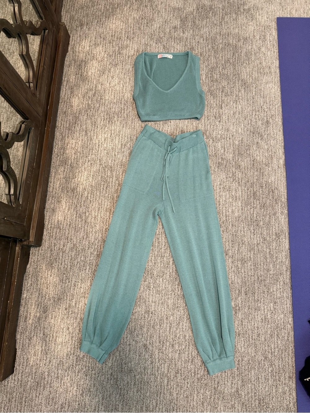 Free People Knit Top and Bottom Set